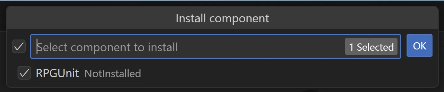 Install Component