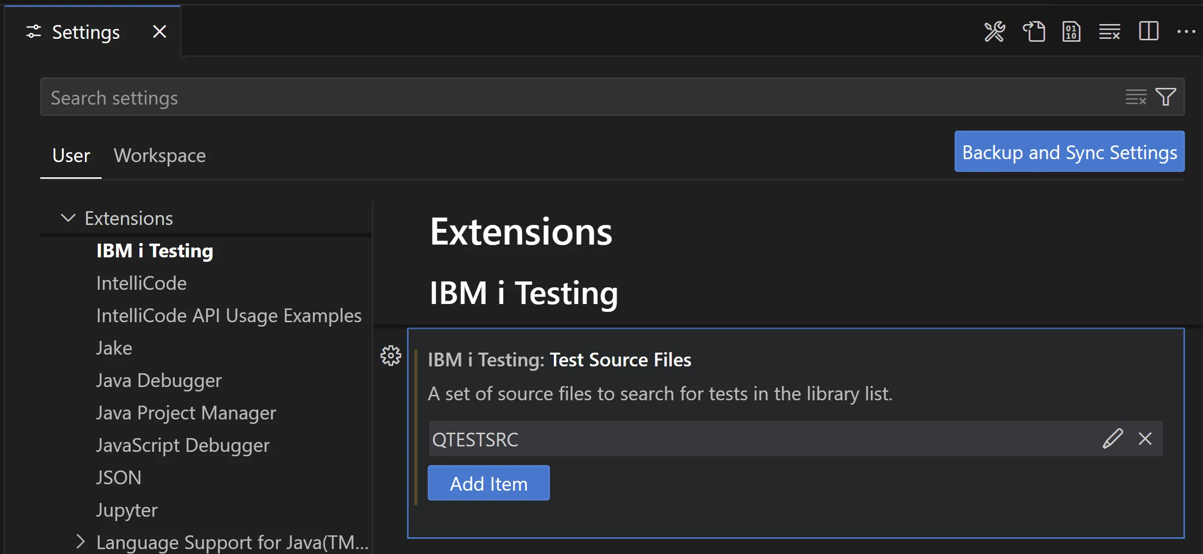 Test Source Files