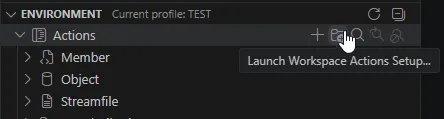 generate local actions