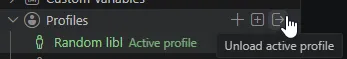 liblist command profile